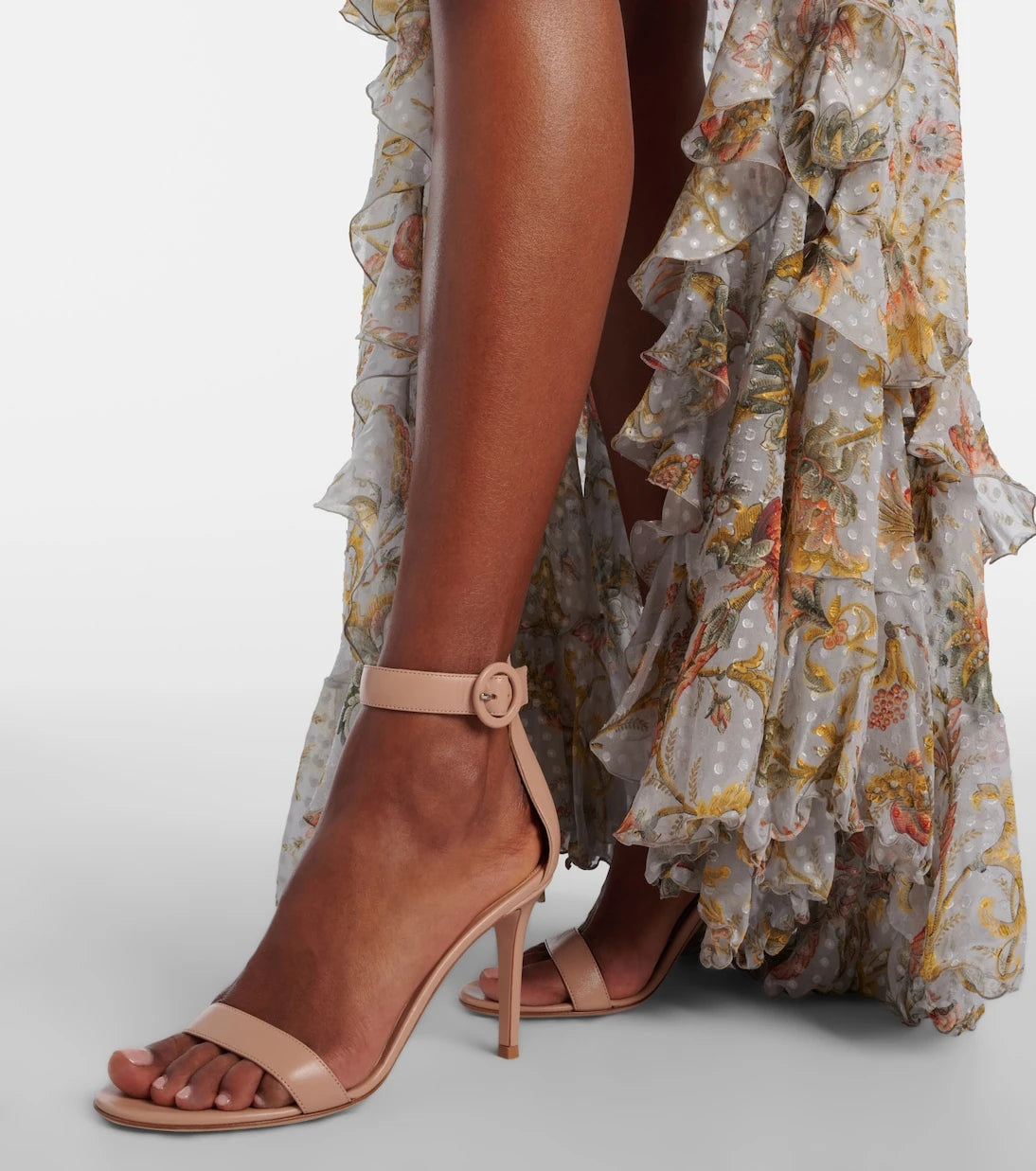 Gianvito Rossi - Portofino 85 leather sandals