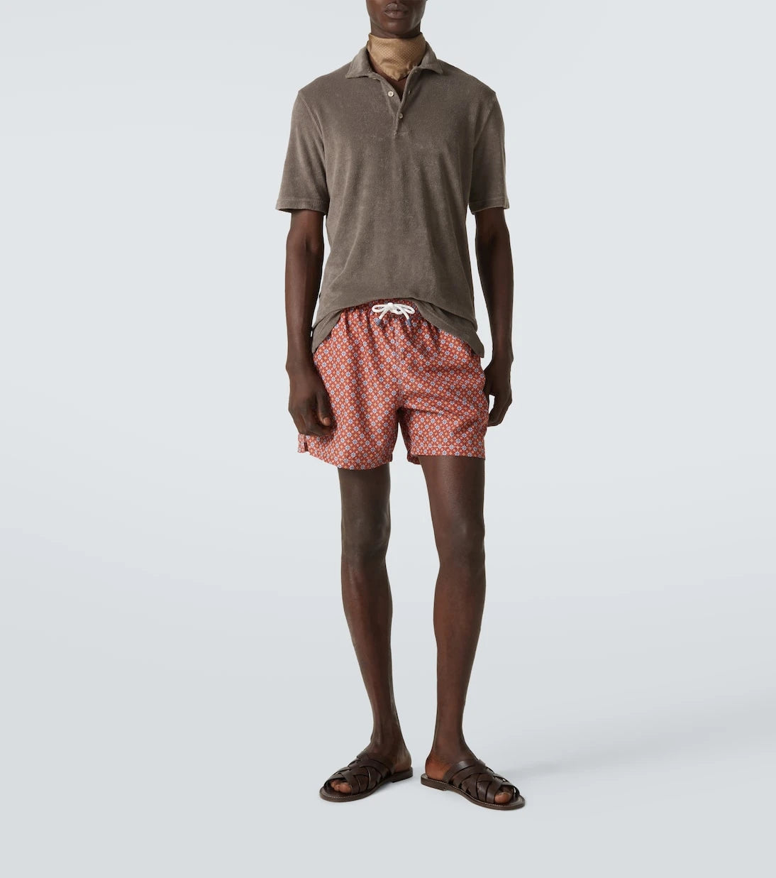 Fedeli - Mondial cotton terry polo shirt