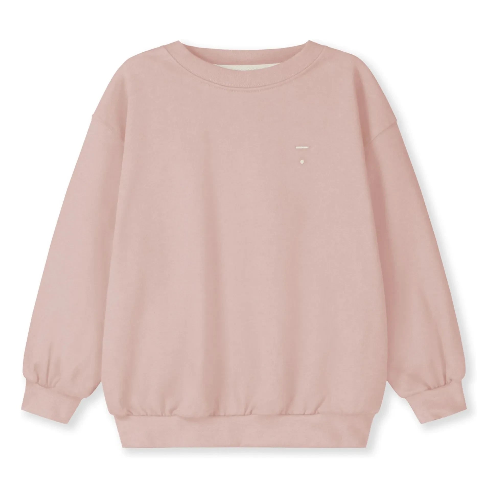 Gray Label - Oversize organic cotton sweatshirt | Pale Pink
