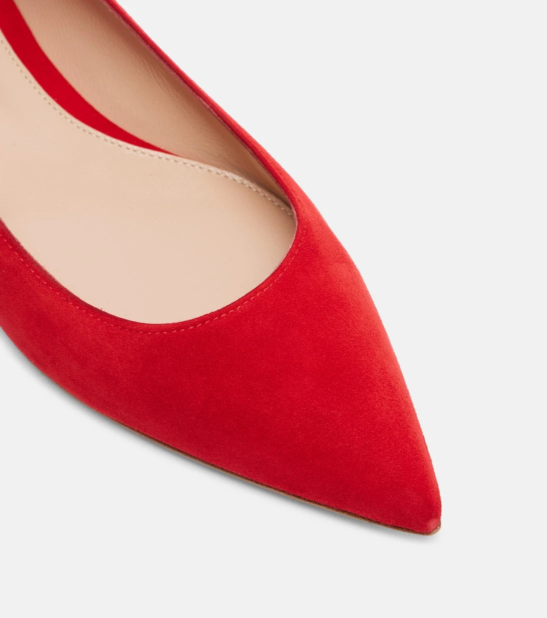 Gianvito Rossi - Suede ballet flats