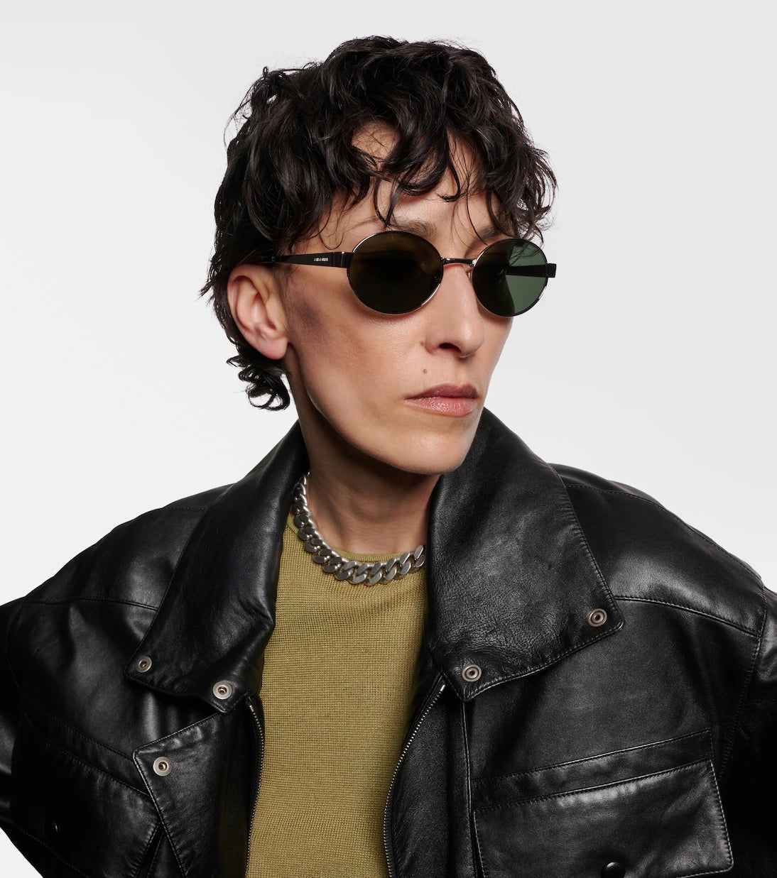 Saint Laurent - SL 692 oval sunglasses