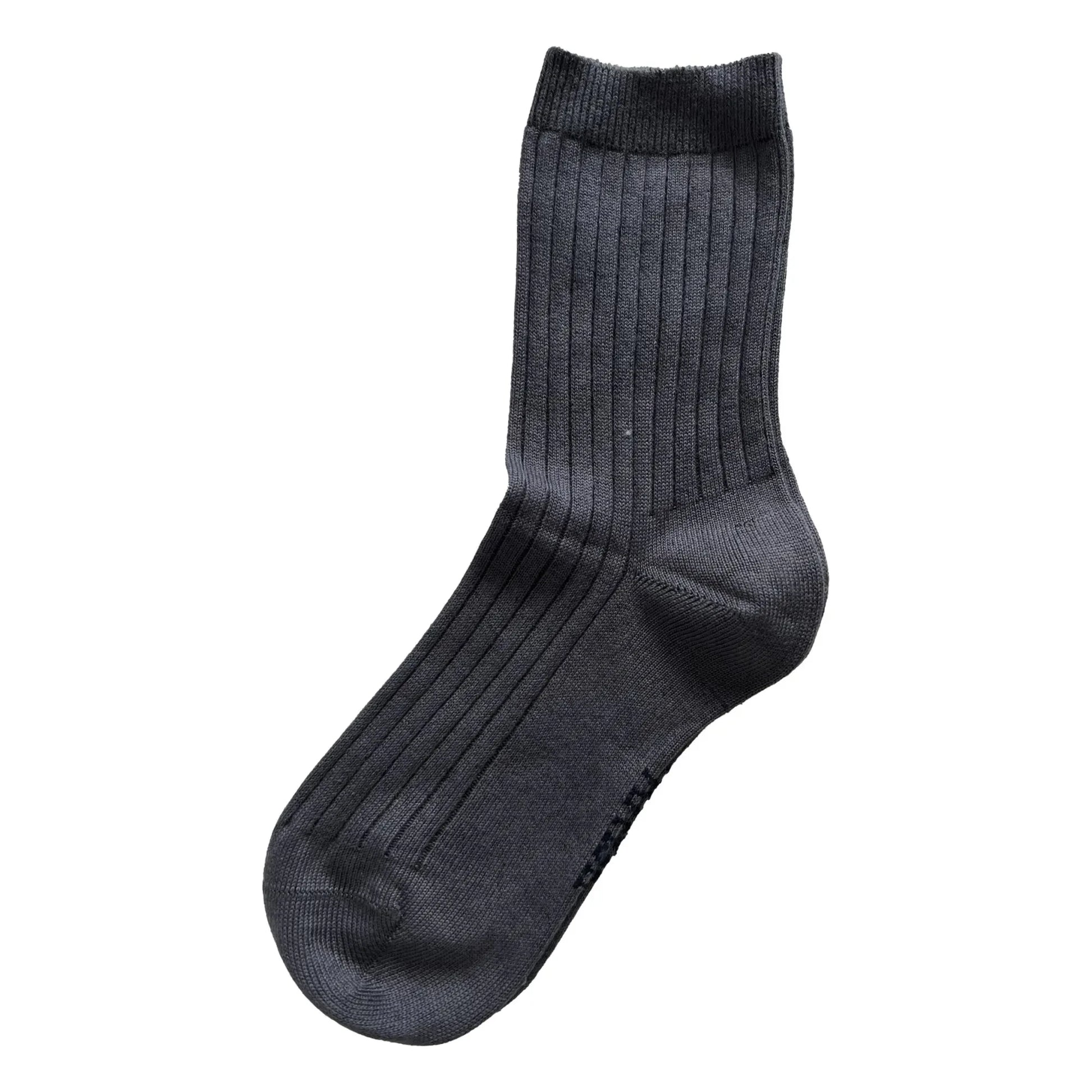 Holmm - Max Openwork Cashmere Socks | Charcoal grey