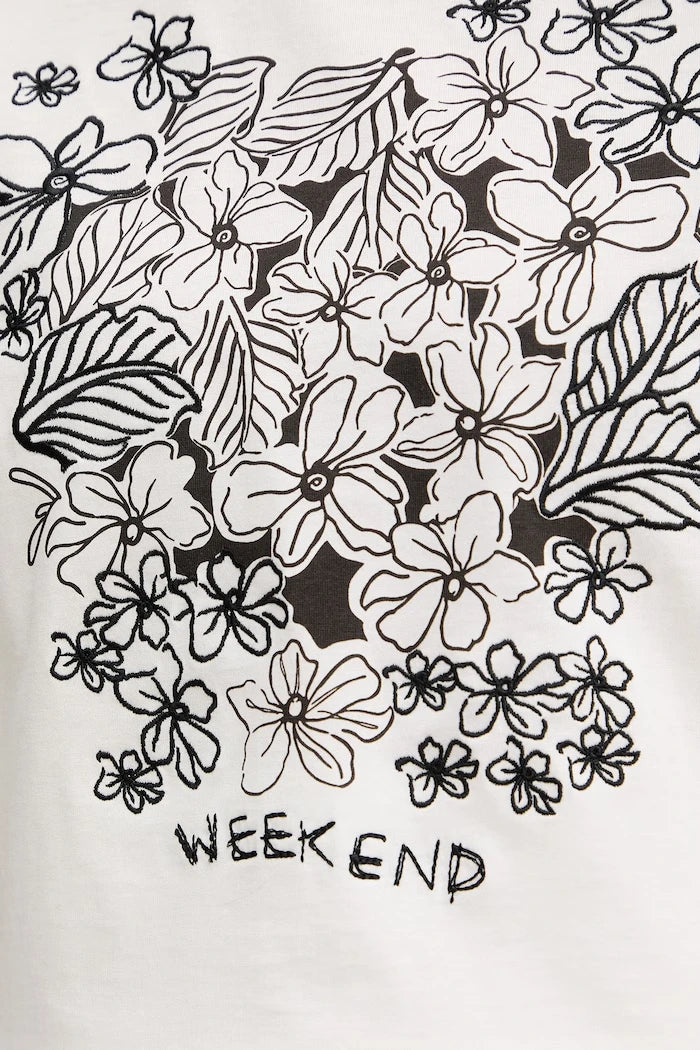 Памучна тениска Weekend Max Mara BORA