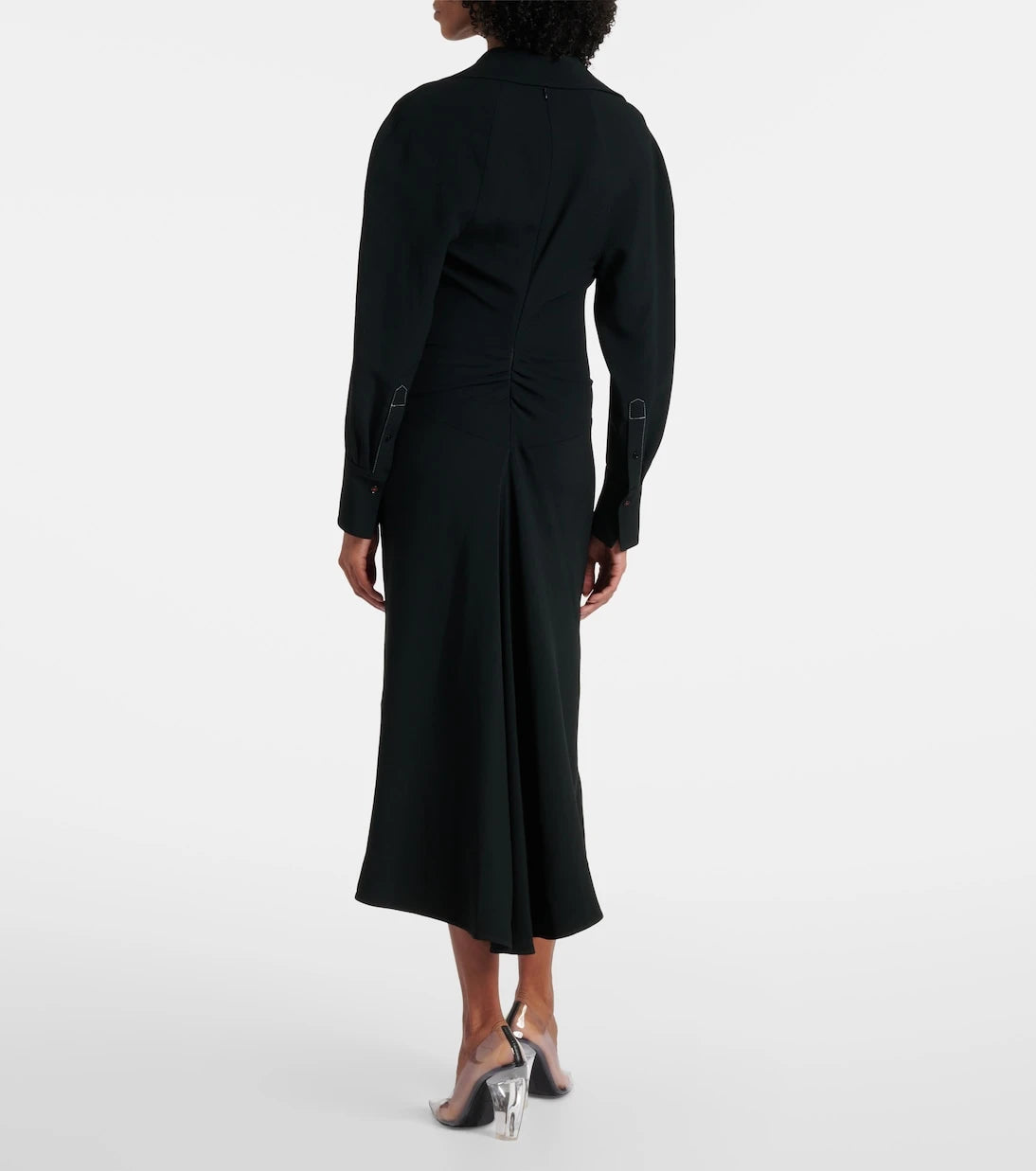Victoria Beckham - Gathered midi dress