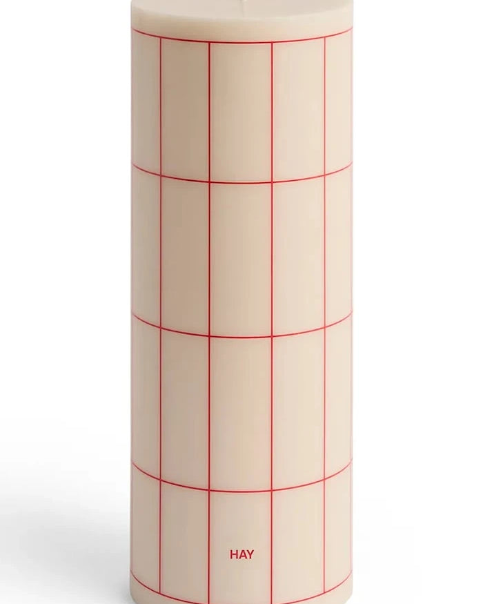 Dekoratif Mum HAY Column Candle 9 x 25 cm