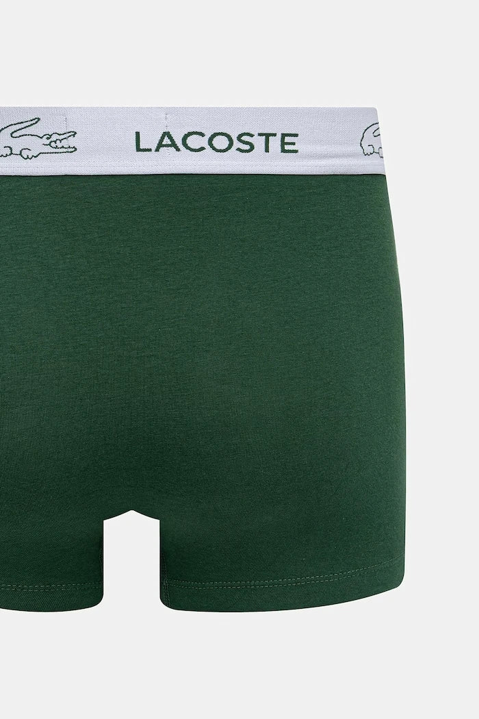 Lacoste Erkek Pamuklu Elastan Boxer 3'lü Paket