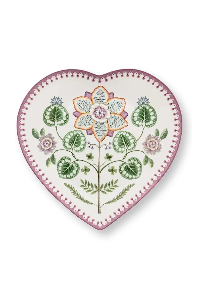Pip Studio servis tabağı seti, porselenden, 21,5 cm
