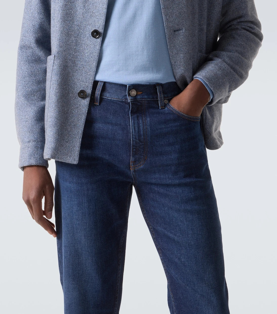 Zegna - Mid-rise slim jeans