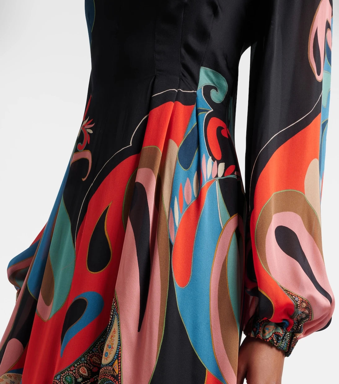 Etro - Paisley silk gown