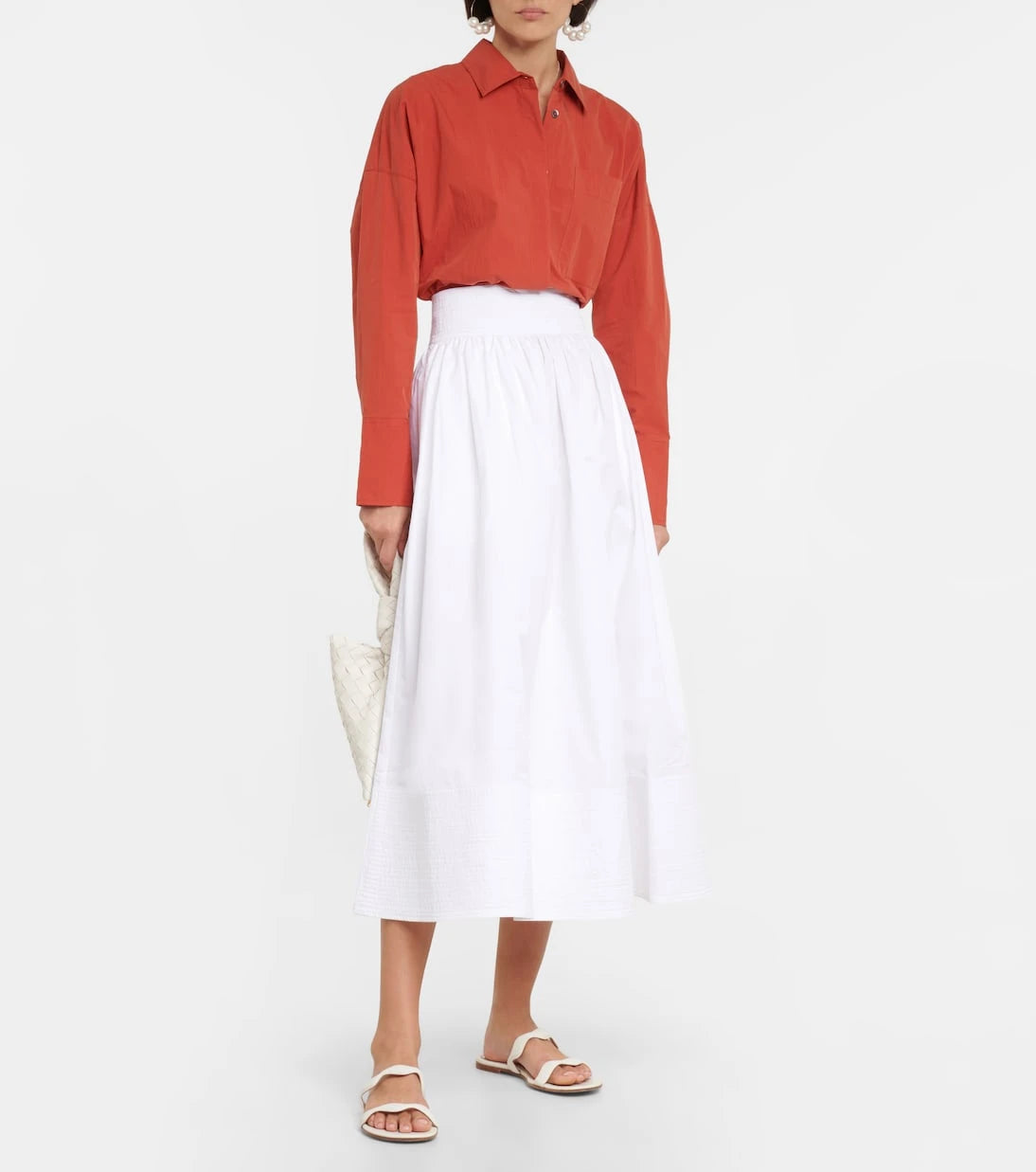 CO - Essentials cotton-blend shirt