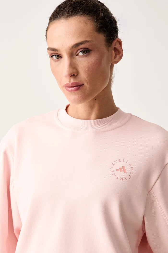 adidas by Stella McCartney kadın pamuklu sweatshirt