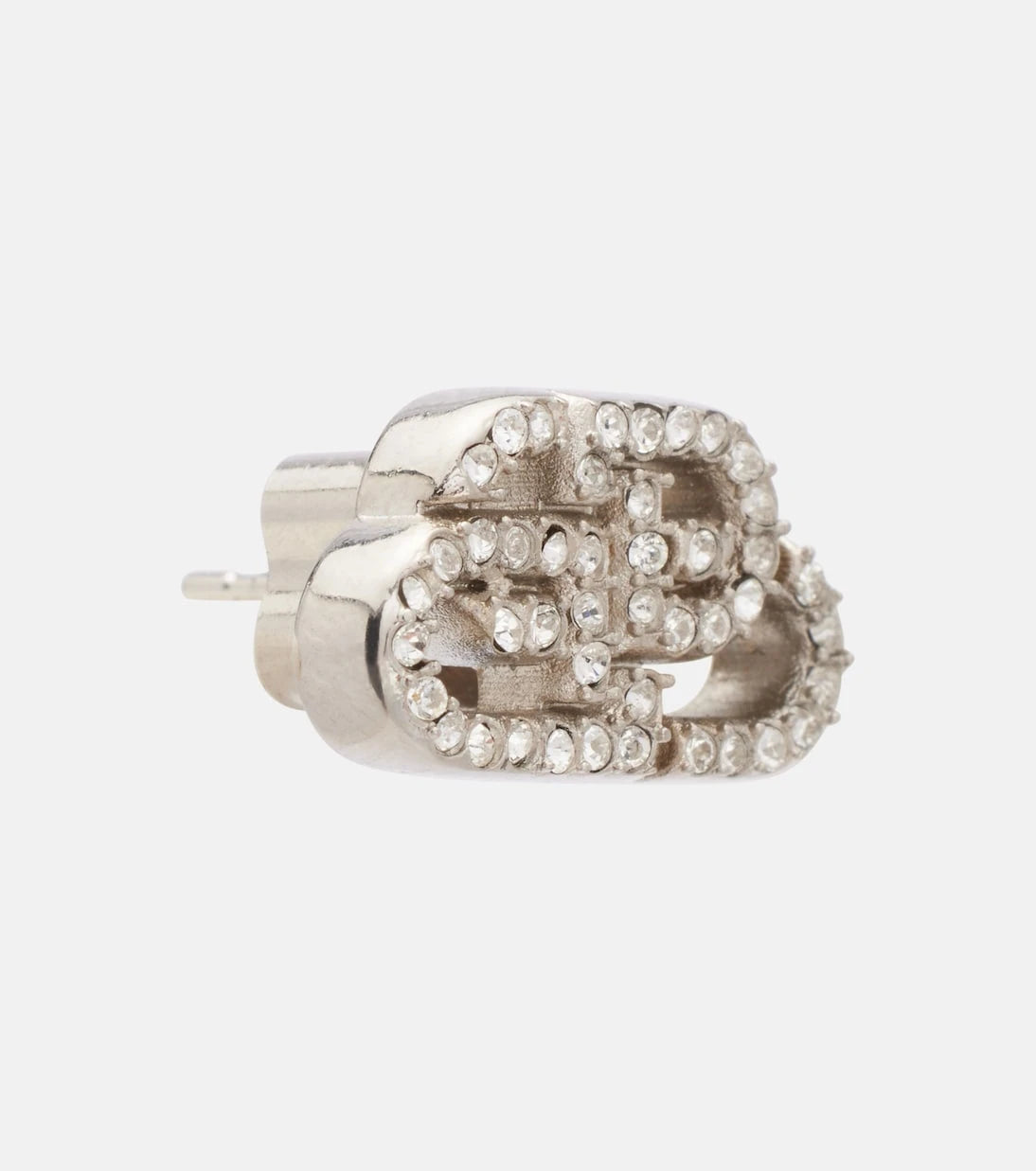 Balenciaga - أقراط BB مزينة