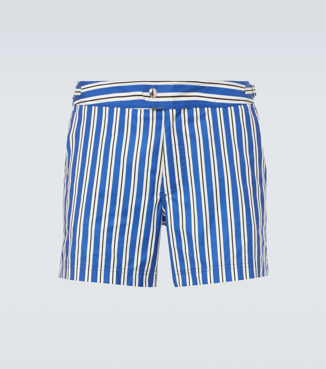 Tom Ford - Striped poplin swim trunks