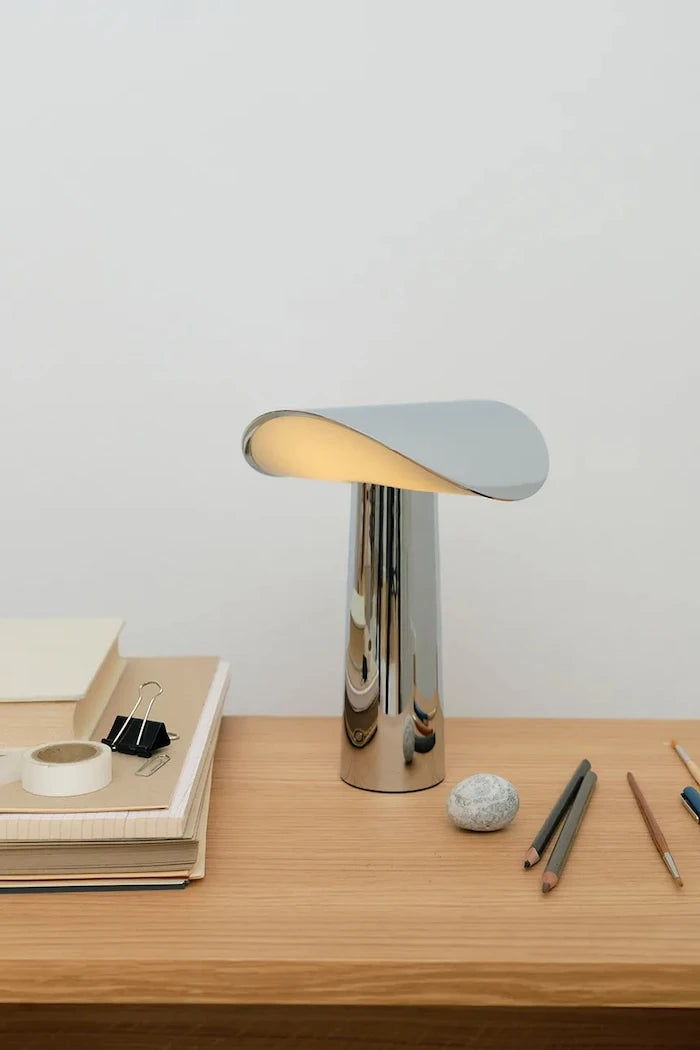 Gejst paslanmaz çelikten LED lamba 22,5 x 17,5 x 16,5 cm