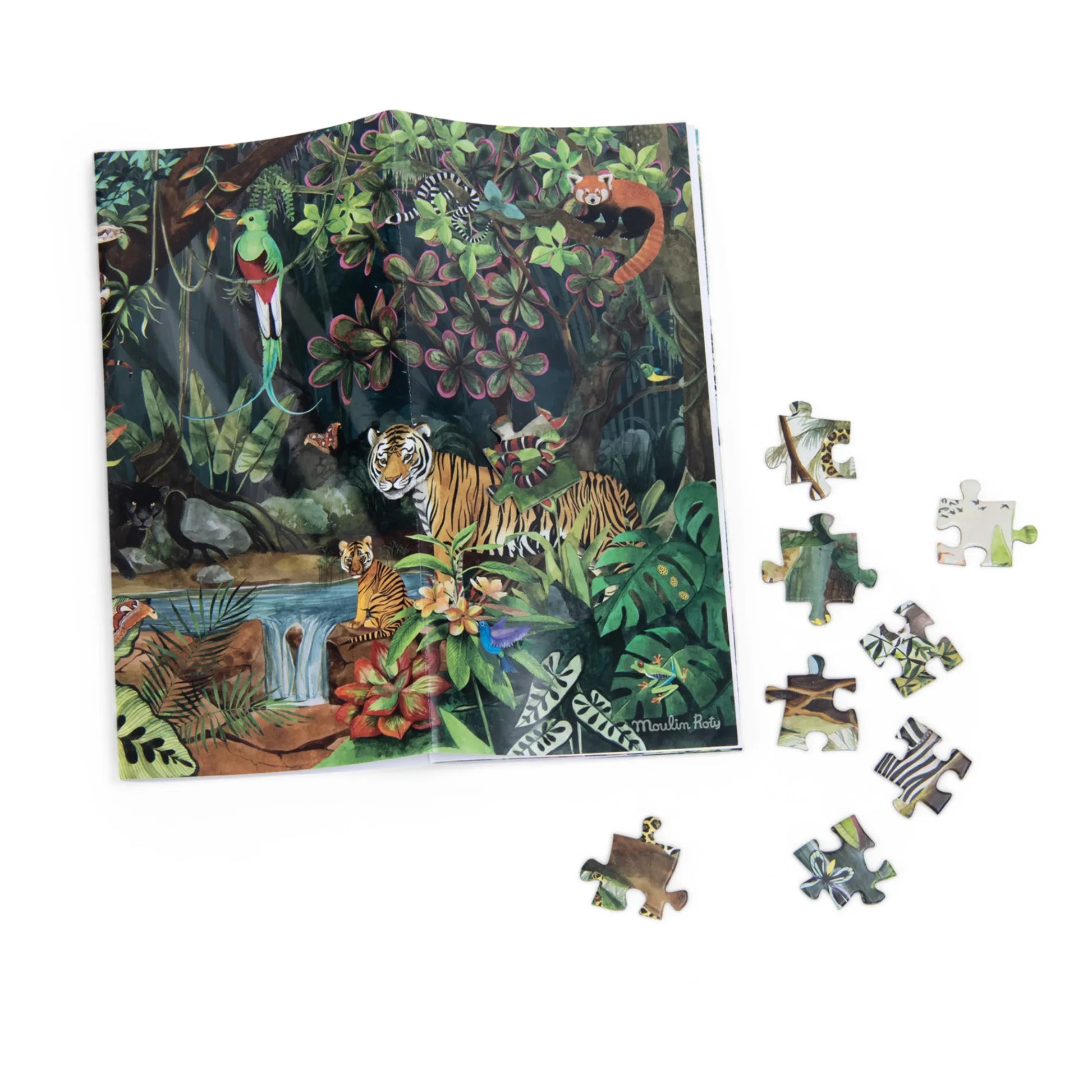 Moulin Roty - Tropical Forest Puzzle - 350 pieces