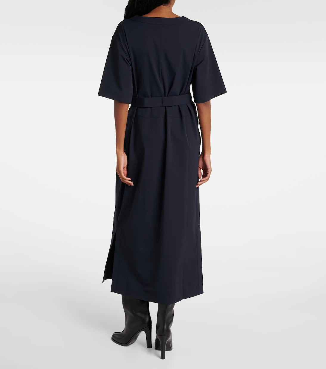 Max Mara - Amati belted midi dress