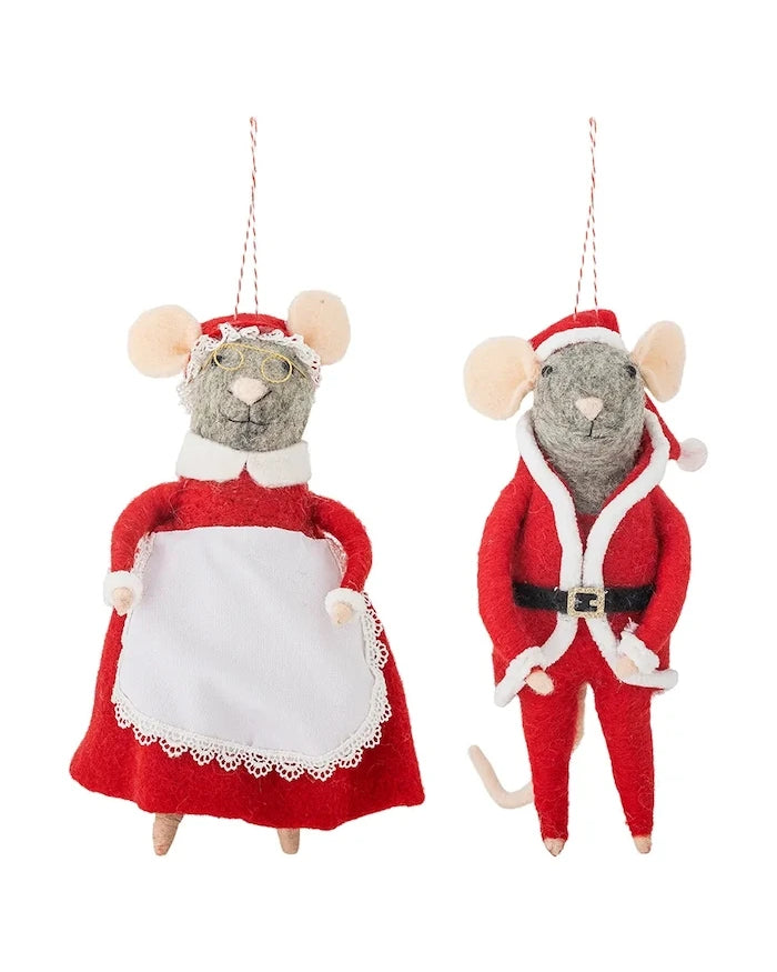 Декоративна висулка Bloomingville Peo Ornament 11 x 23 x 10 cm (2 броя)