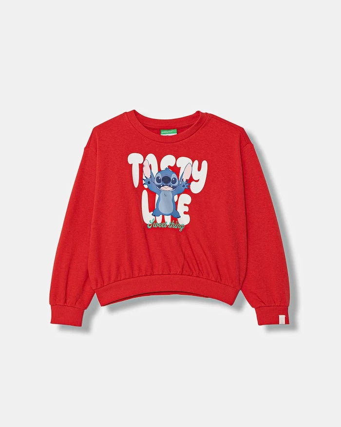 United Colors of Benetton çocuk pamuklu sweatshirt