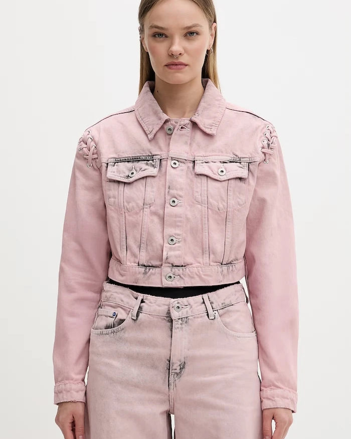 Karl Lagerfeld Jeans Дънково яке дамско от деним