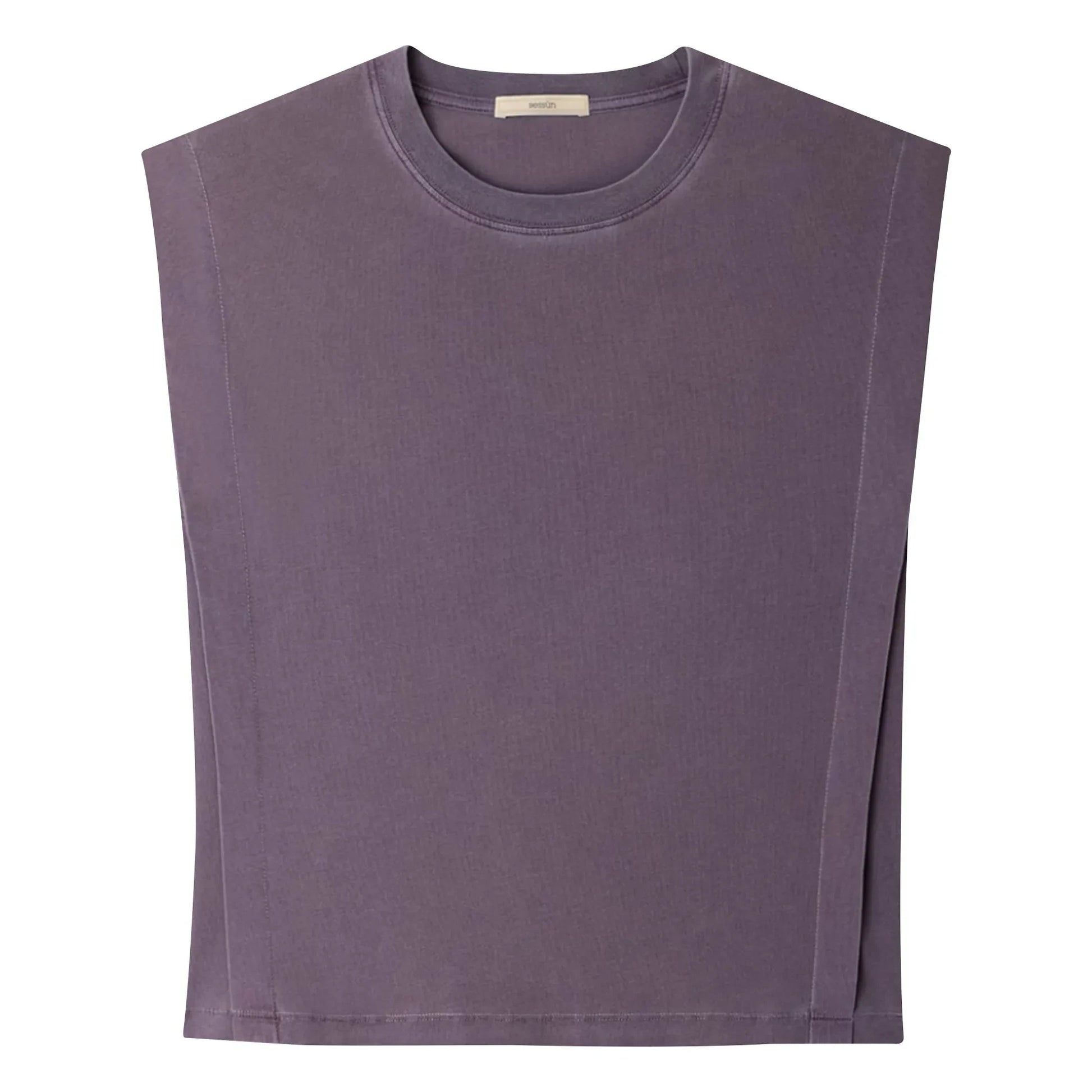 Sessùn - Orlando cotton T-shirt | Purple