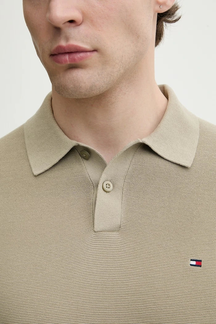 Tommy Hilfiger pamuklu erkek polo yaka tişört
