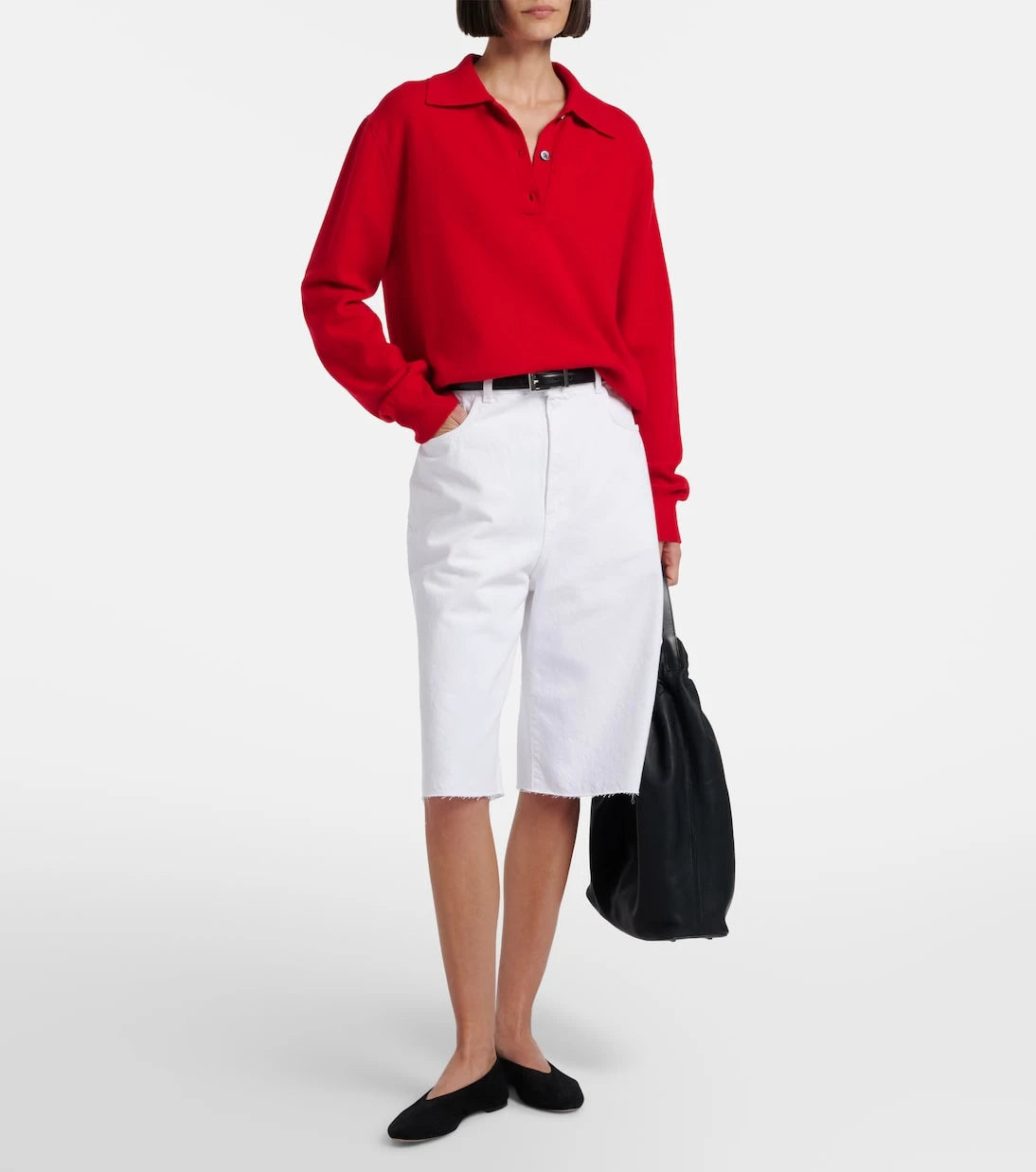 Róhe - Cotton capri jeans