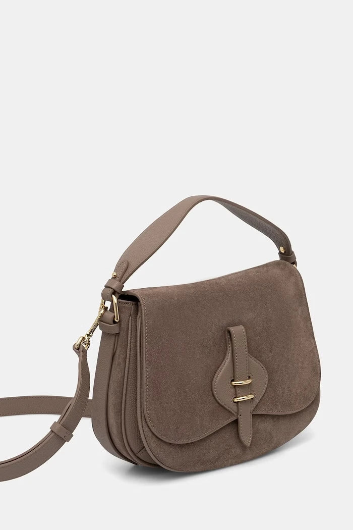 Coccinelle kadın süet crossbody çanta MAVERY SUEDE