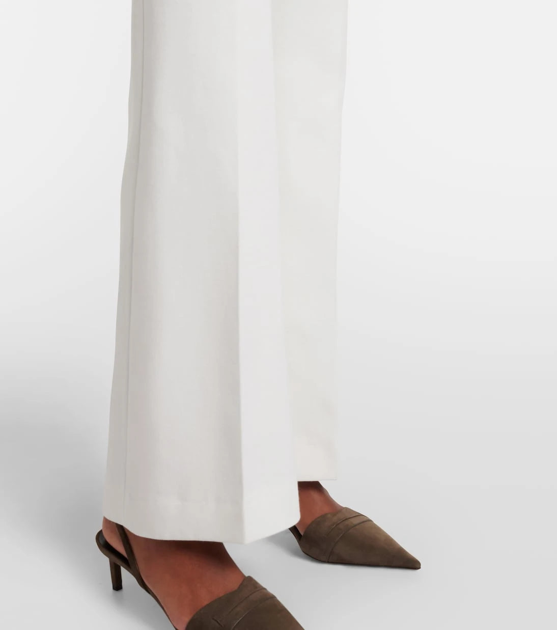 Vince - Mid-rise flared pants