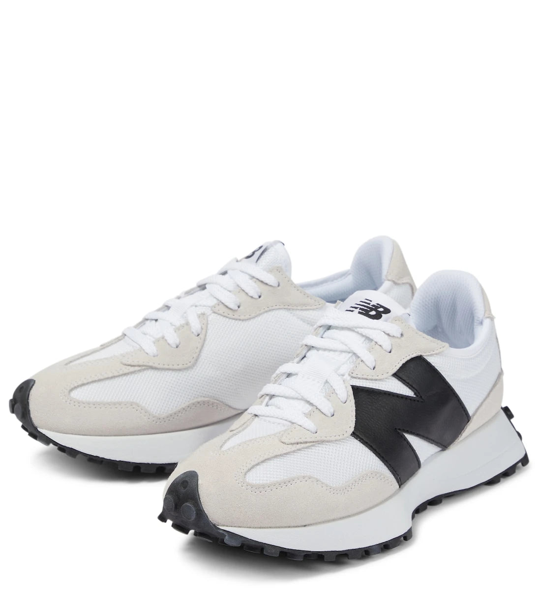 New Balance - 327 suede-trimmed sneakers