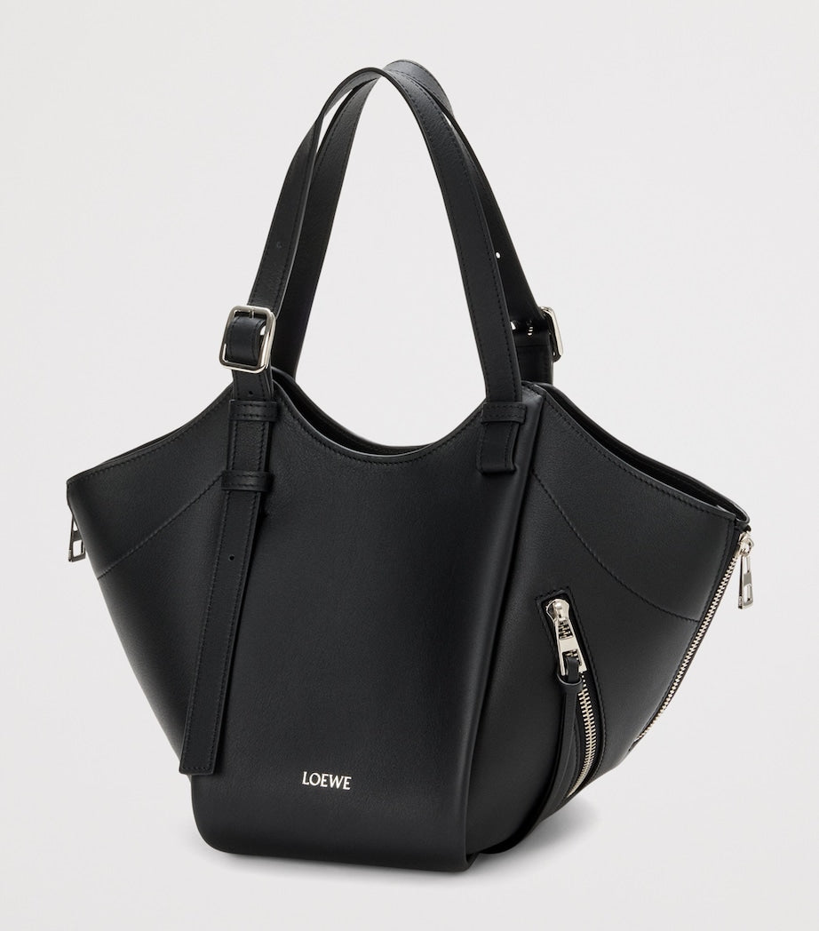 LOEWE Leather Hammock Flip Tote Bag
