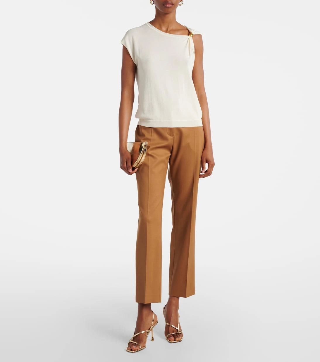 Altuzarra - Asymmetrical jersey top