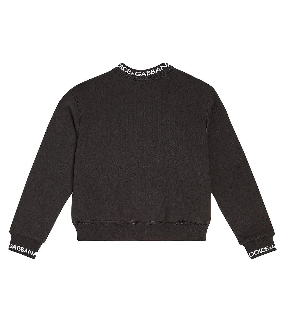 Dolce&Gabbana Kids - DG cotton jersey sweatshirt