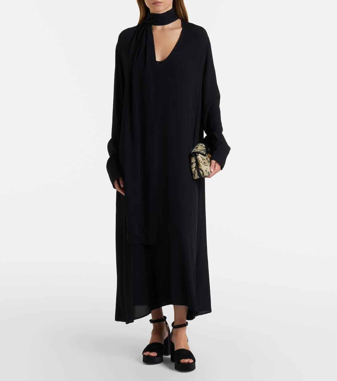 Toteme - Tie-neck maxi dress