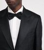 Brioni Black Silk Jacquard Virgilio Tuxedo Jacket