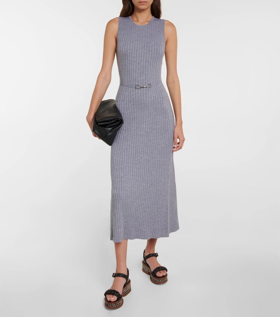 Gabriela Hearst - Meier ribbed-knit midi dress