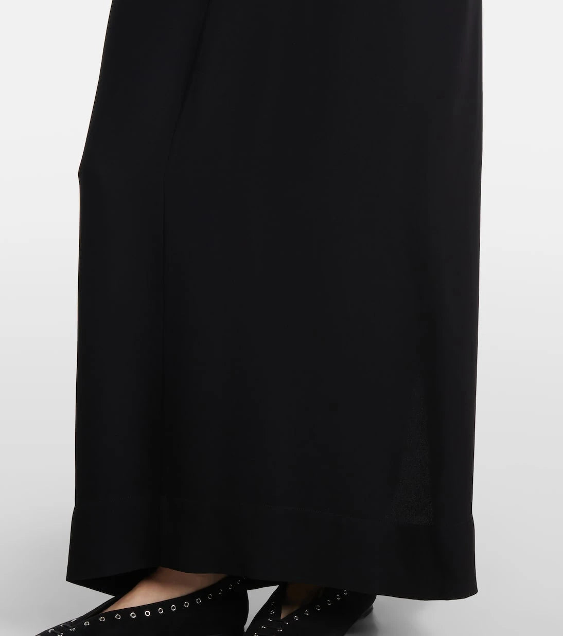 Toteme - Draped cady maxi dress