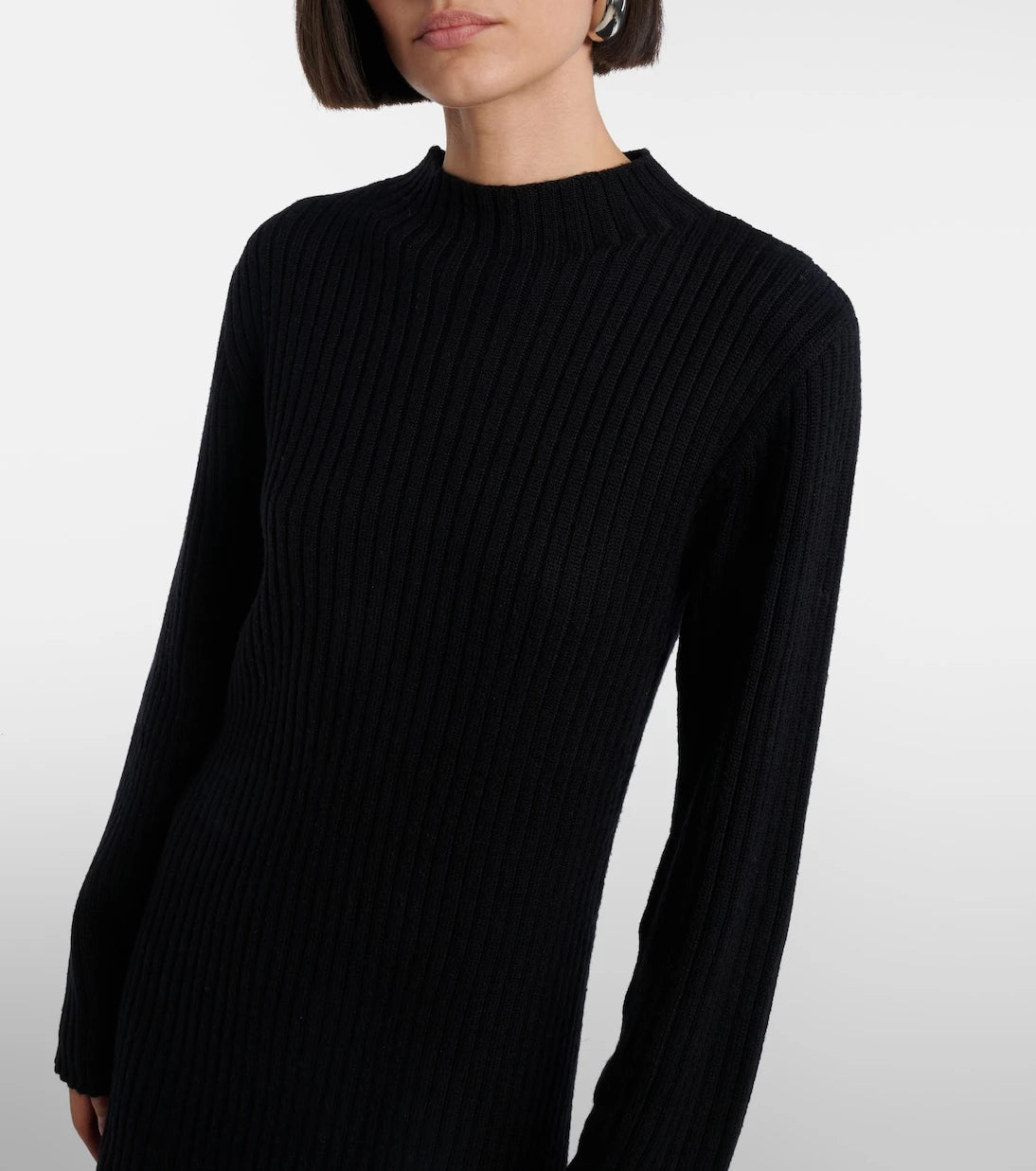 Staud - Willow wool-blend sweater dress