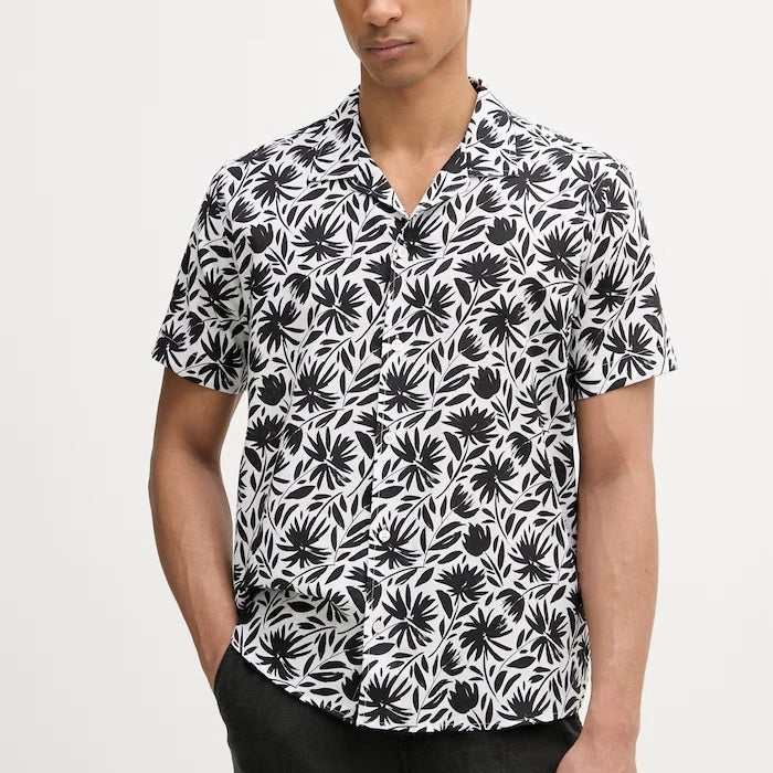 Karl Lagerfeld риза мъжка ленена MODERN FIT 1/2