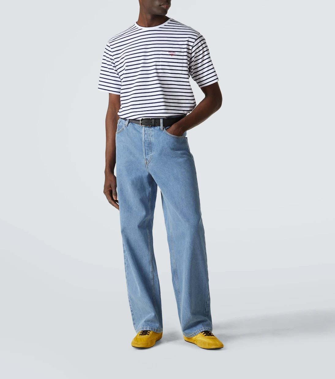 Prada - Collapse Re-Nylon suede-trimmed sneakers