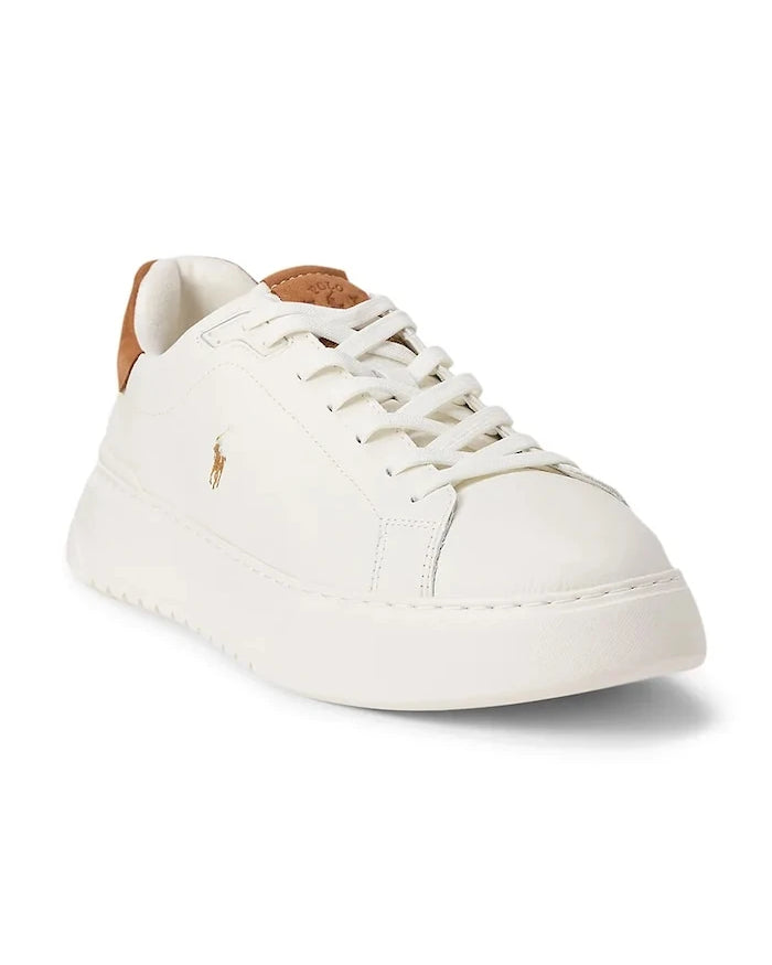 Polo Ralph Lauren Rlite Court erkek deri spor ayakkabı