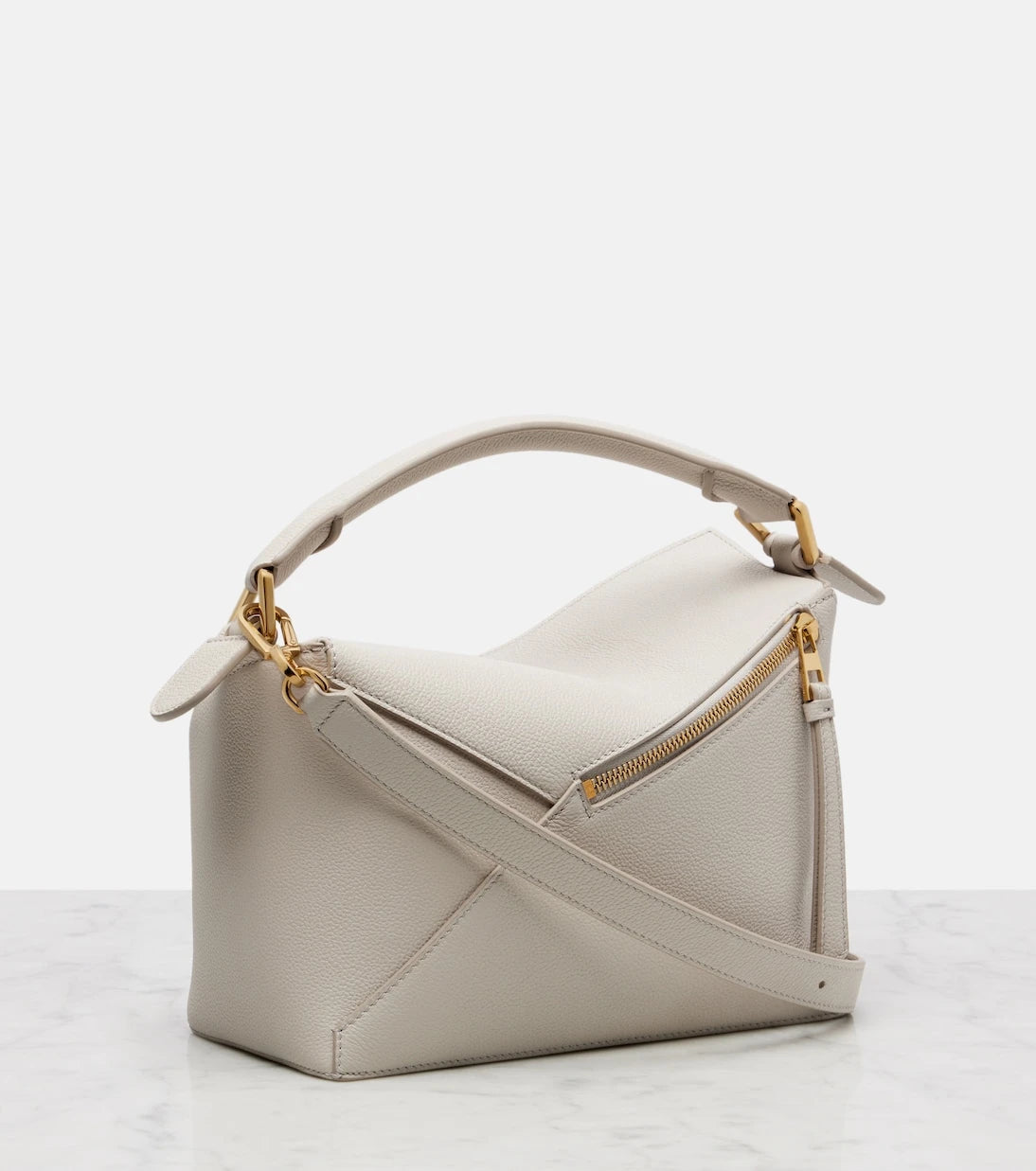 Loewe - Puzzle Edge Small leather tote bag