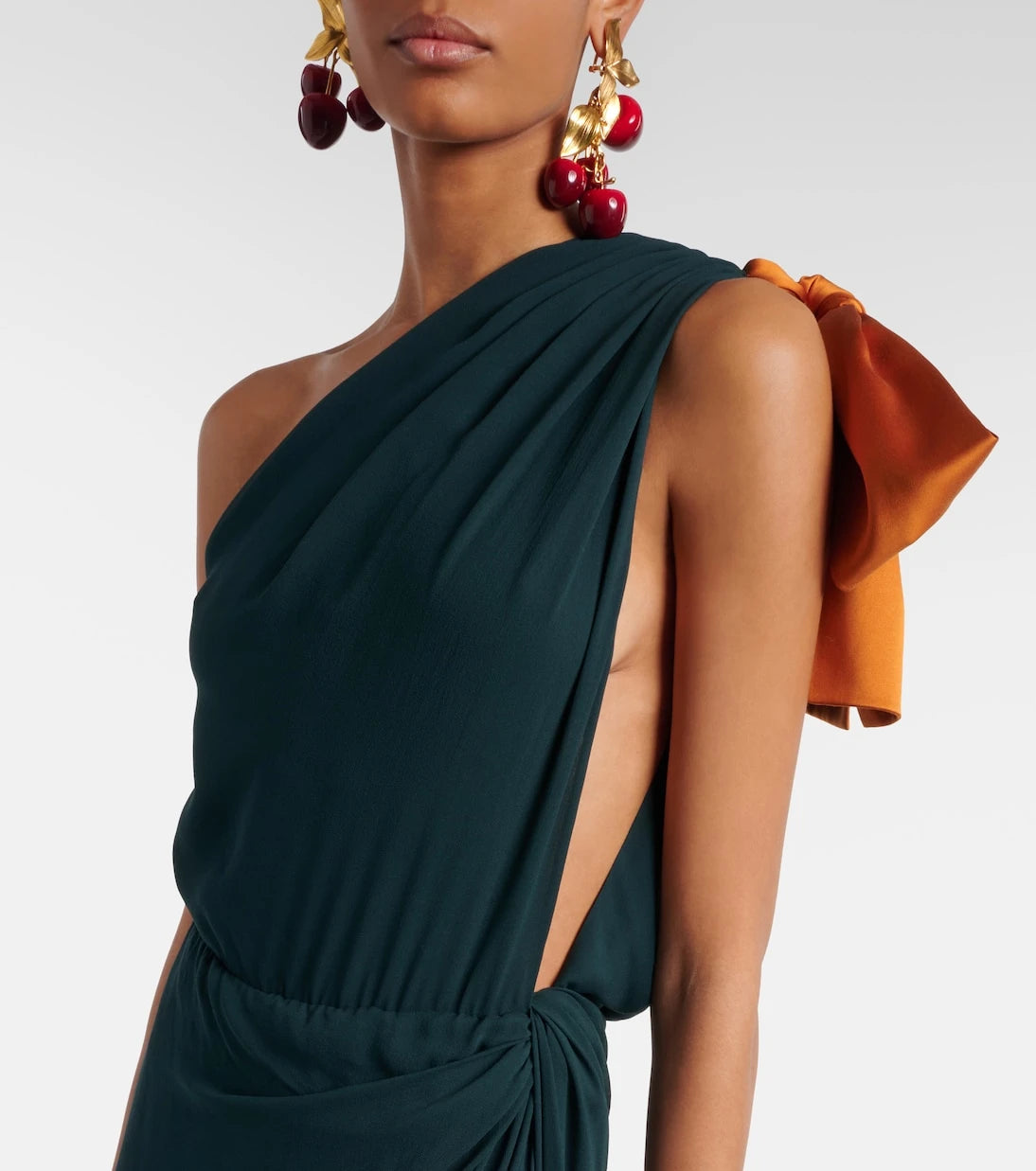 Saint Laurent - Silk chiffon gown