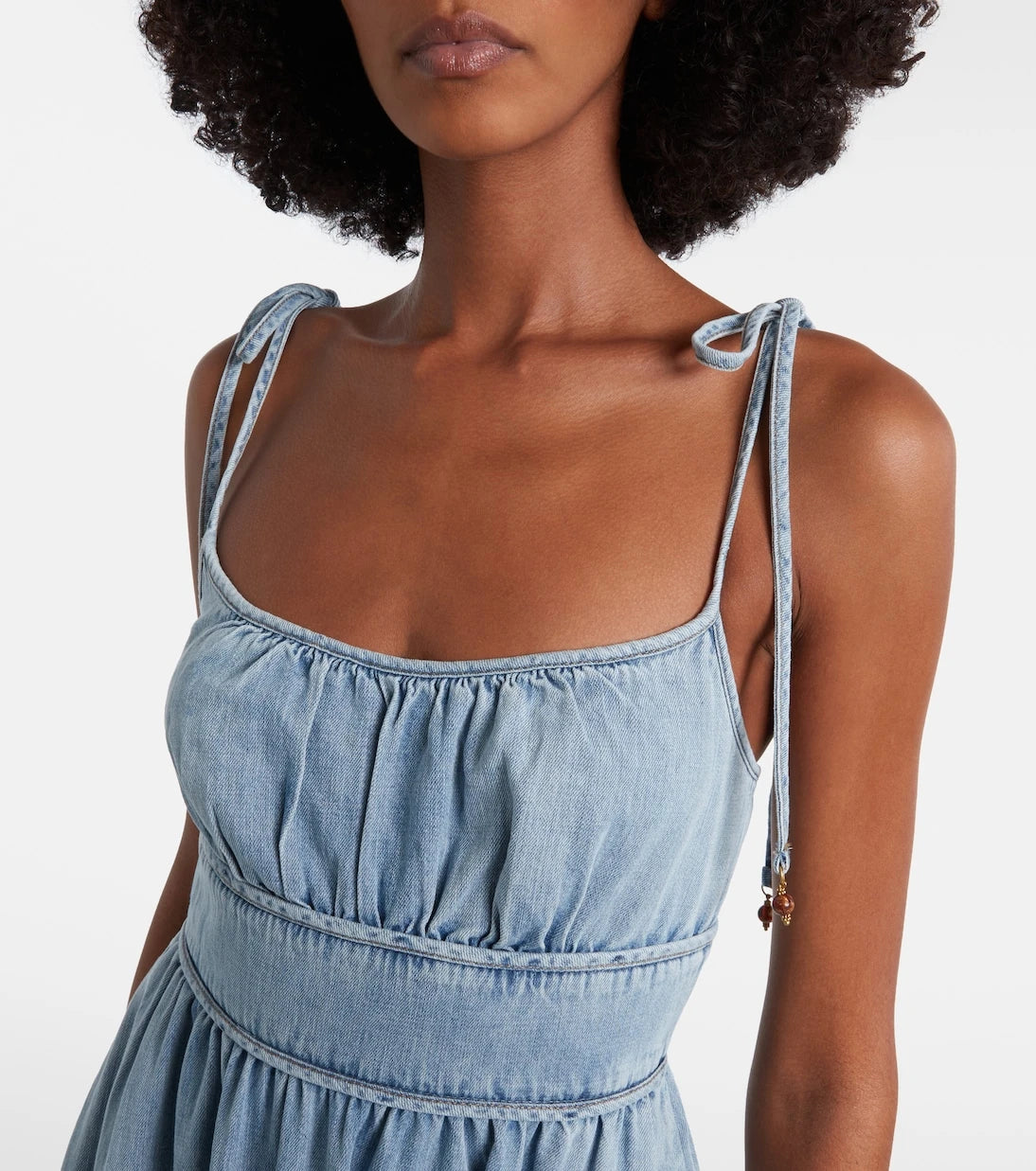 Zimmermann - Wanderlust denim midi dress