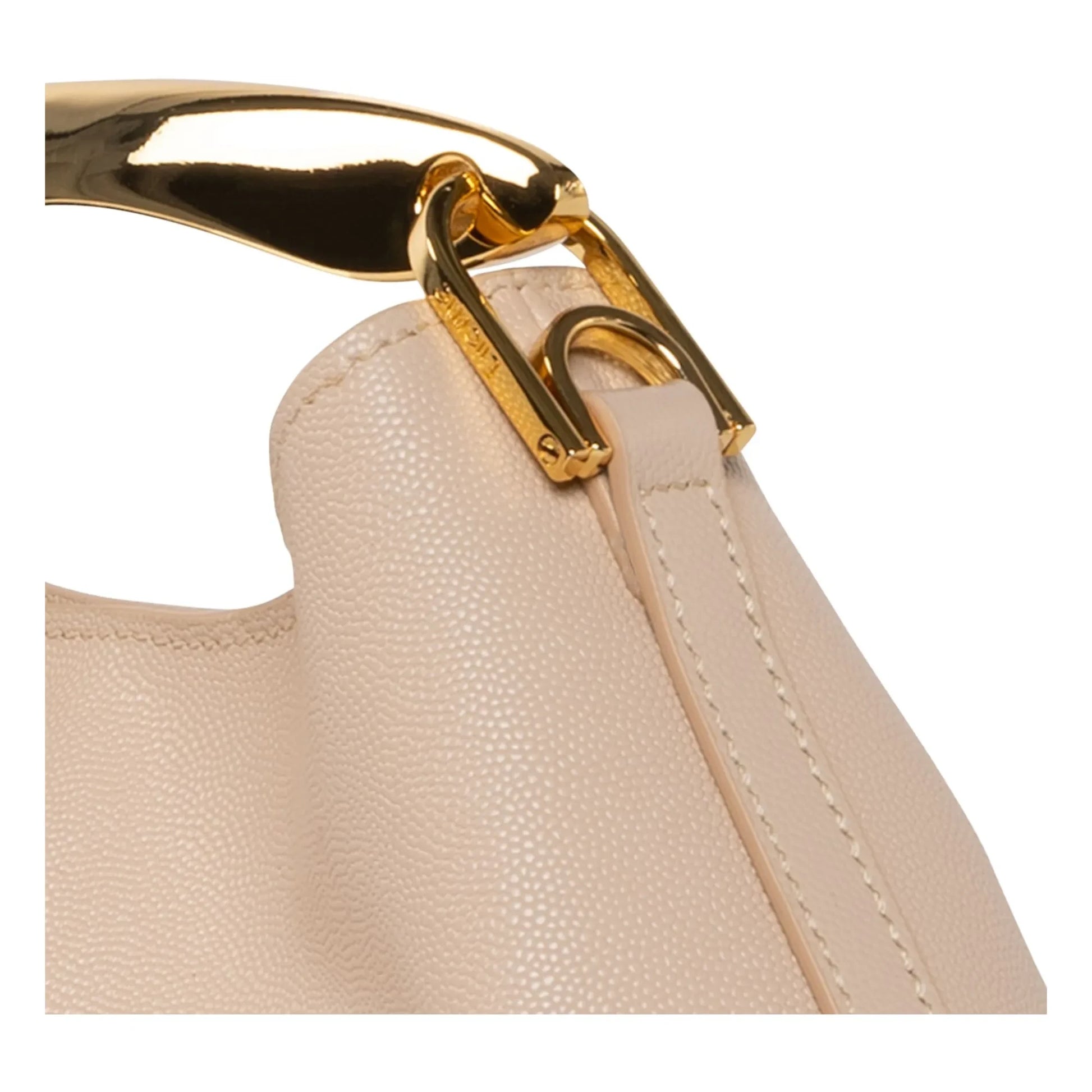 Elleme - Bag Mini Boomerang Caviar Leather | Nude