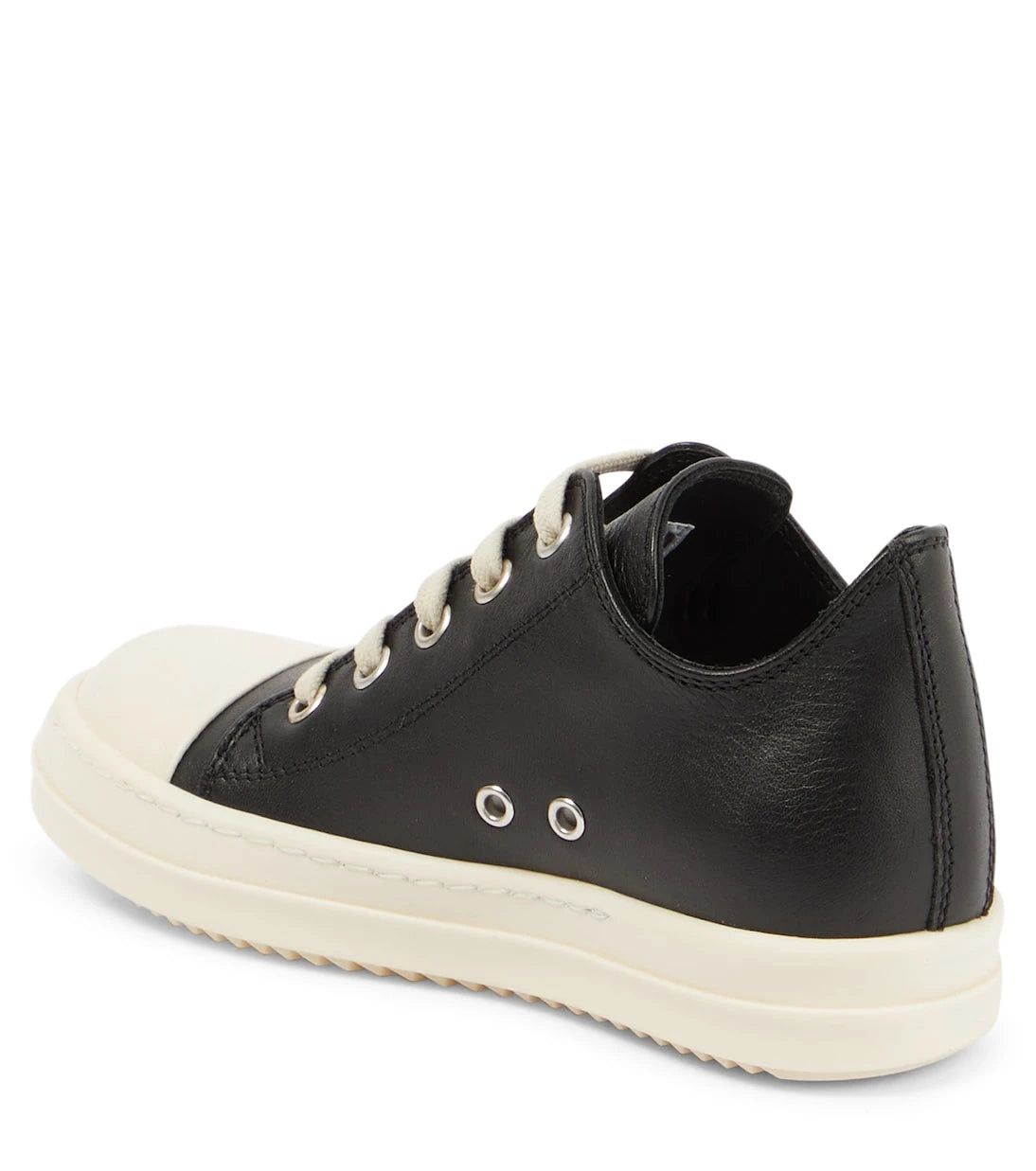 Rick Owens Kids - Strobe leather low-top sneakers