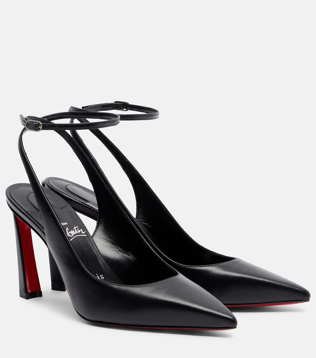 Christian Louboutin - Condora 85 leather slingback pumps