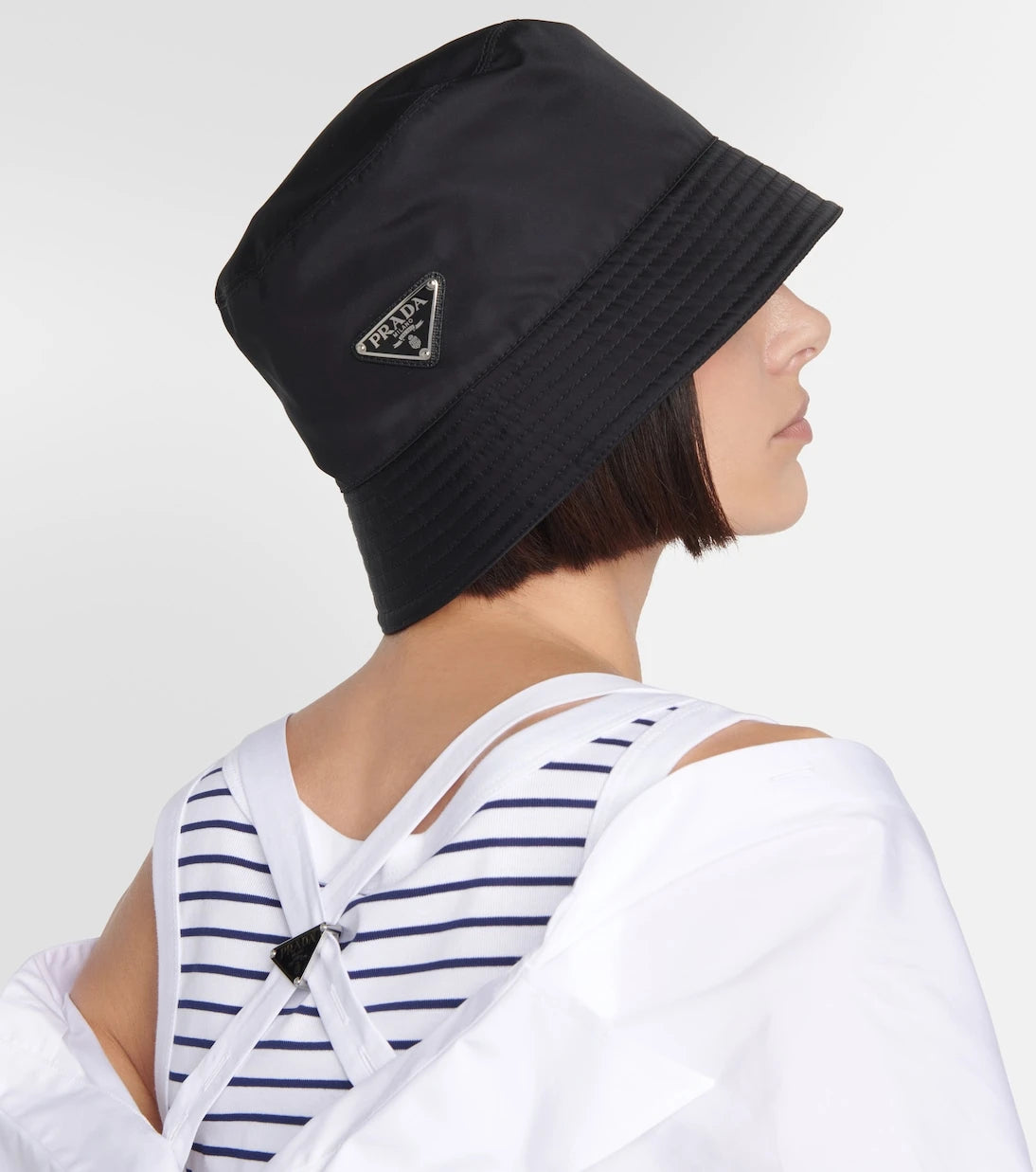 Prada - Logo Re-Nylon bucket hat