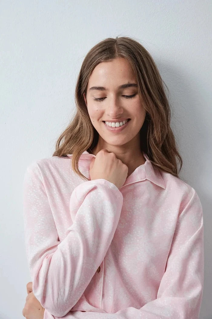 women'secret kadın viskon iki parçalı pijama