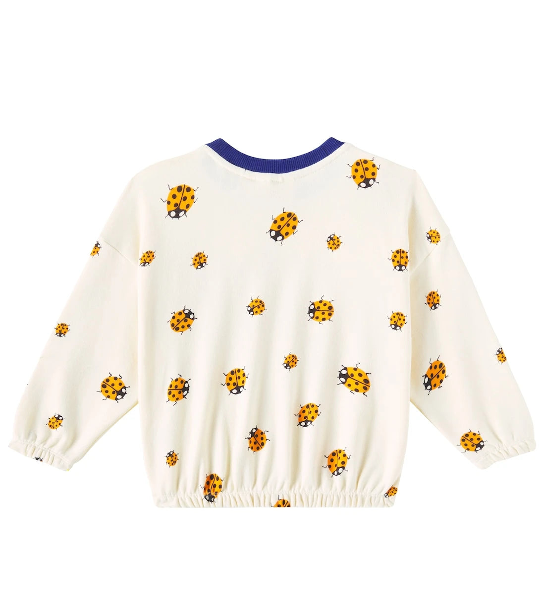 Mini Rodini - Ladybugs cotton jersey sweatshirt