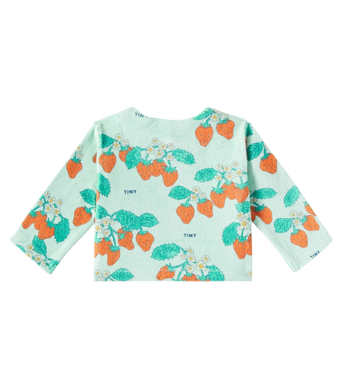 Tinycottons - Baby Strawberries cotton terry jacket